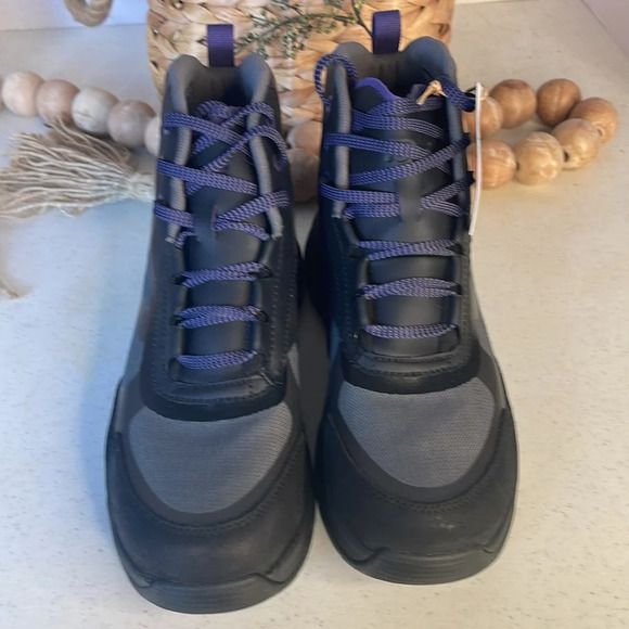 Teva W Geotrecca RP Black Grey Purple Women Outdoors Trail Shoes Sz 8.5 - Picture 5 of 12